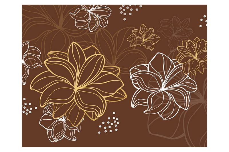 FOTOTAPET Autumnal Flora 350x270 - Artgeist sp. z o. o. - Inredning & dekor - Väggdekor - Tapeter & tapettillbehör - Fototapeter