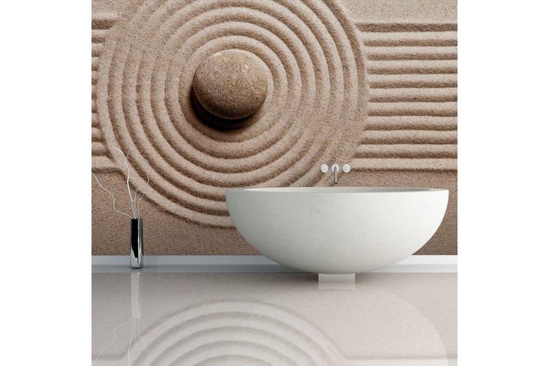 Fototapet Avslappning Zen 250x193 - Artgeist sp. z o. o. - Inredning & dekor - Väggdekor - Tapeter & tapettillbehör - Fototapeter