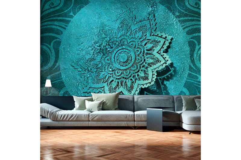 FOTOTAPET Azure Flower 400x280, Artgeist sp. z o. o.