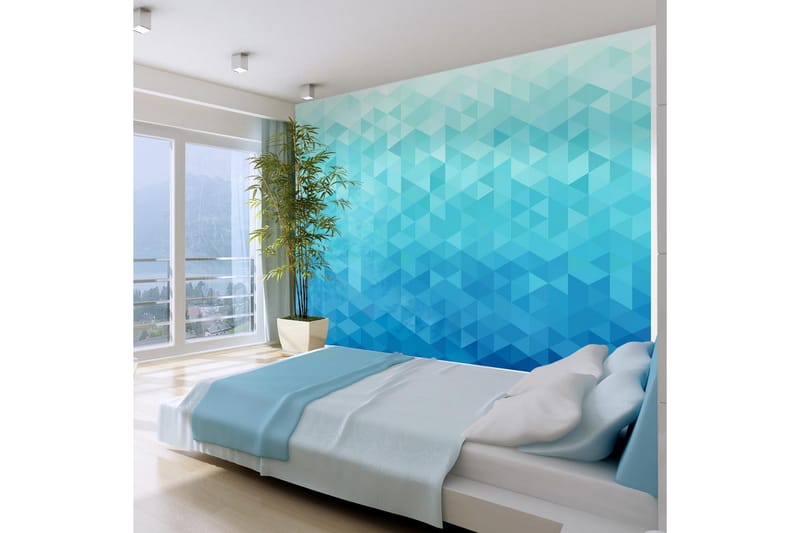 FOTOTAPET Azure Pixel 250x175, Artgeist sp. z o. o.