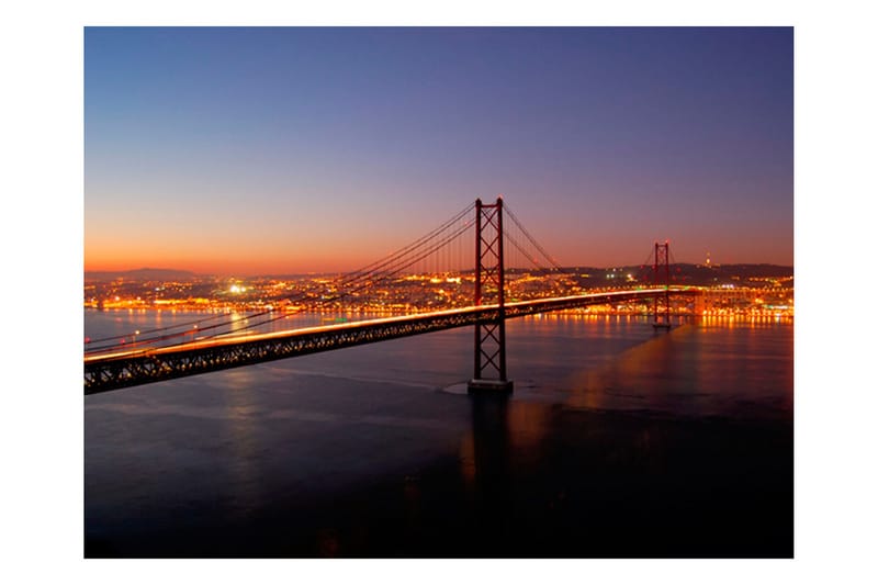Fototapet Bay Bridge San Francisco 300x231 - Artgeist sp. z o. o. - Inredning & dekor - Väggdekor - Tapeter & tapettillbehör - Fototapeter