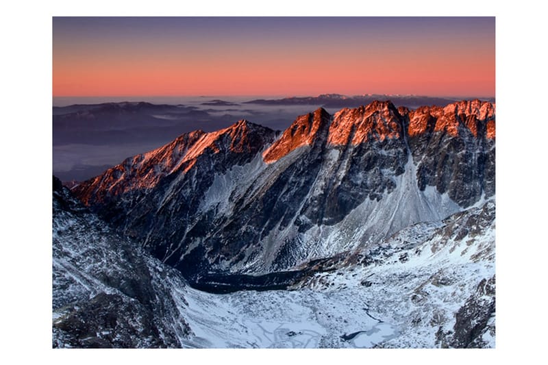 FOTOTAPET Beautiful Sunrise In The Rocky Mountains 250x193 - Artgeist sp. z o. o. - Fototapeter
