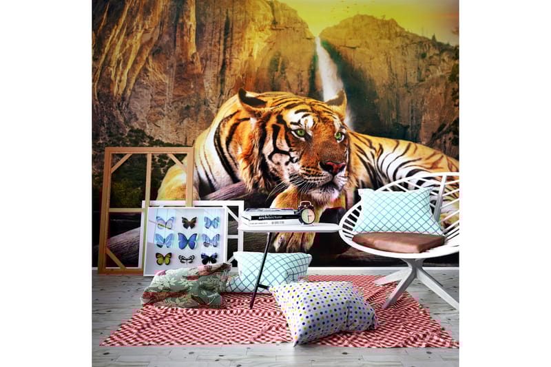 FOTOTAPET Beauty And The Beast 200x154 - Artgeist sp. z o. o. - Inredning & dekor - Väggdekor - Tapeter & tapettillbehör - Fototapeter