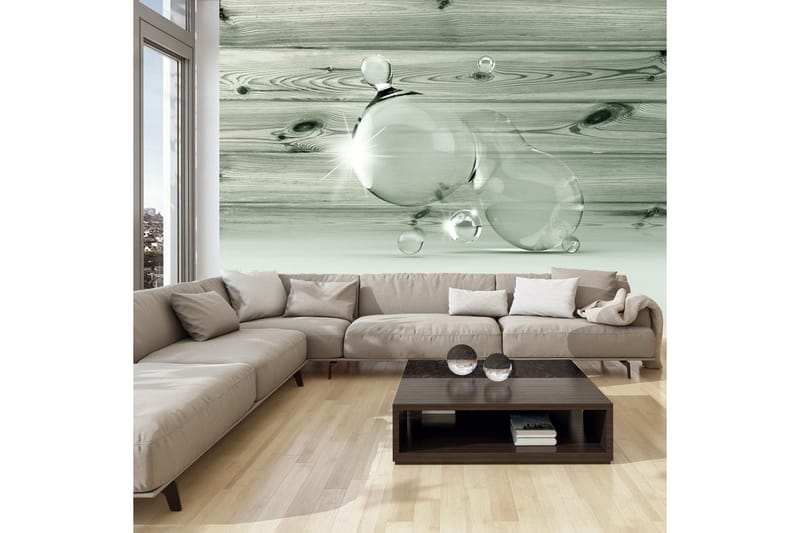 FOTOTAPET Beauty In Drops Of Water 150x105, Artgeist sp. z o. o.