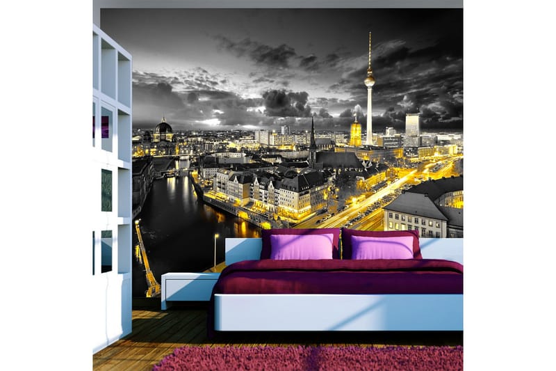 FOTOTAPET Berlin At Night 400x280, Artgeist sp. z o. o.