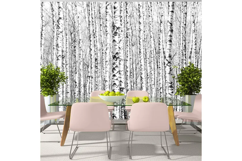 FOTOTAPET Birch Forest 100x70, Artgeist sp. z o. o.