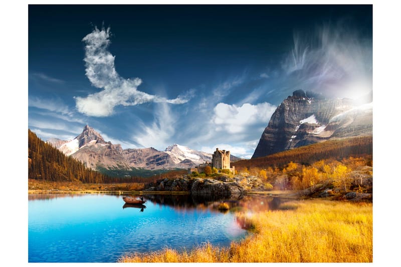 Fototapet Bird Cloud 350x270 - Artgeist sp. z o. o. - Inredning & dekor - Väggdekor - Tapeter & tapettillbehör - Fototapeter