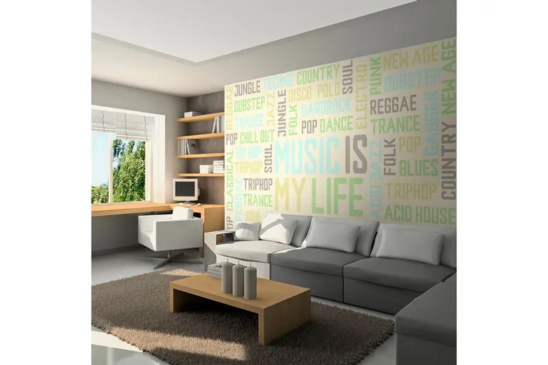 Fototapet Blandning Av Musikstilar 250x193, Artgeist sp. z o. o.