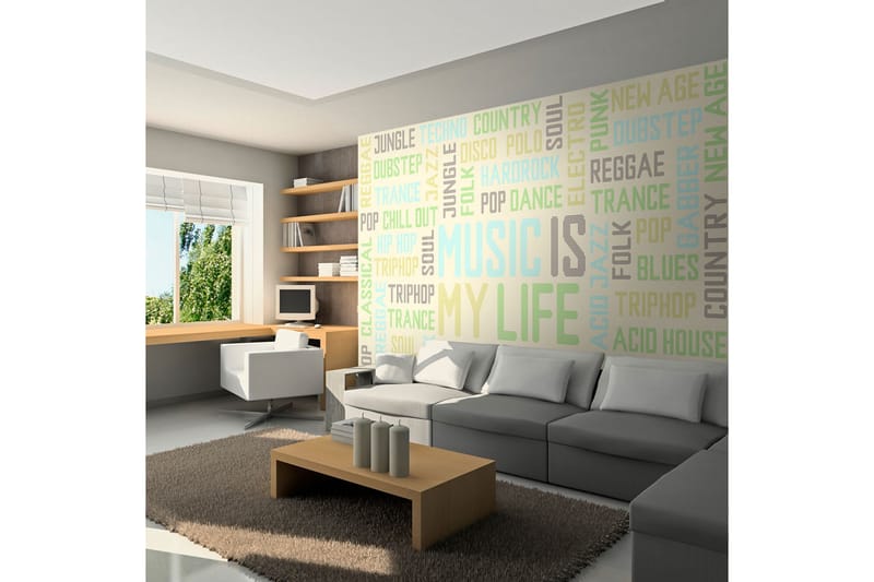 Fototapet Blandning Av Musikstilar 250x193, Artgeist sp. z o. o.