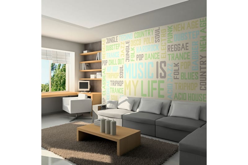 FOTOTAPET Blandning Av Musikstilar 300x231, Artgeist sp. z o. o.