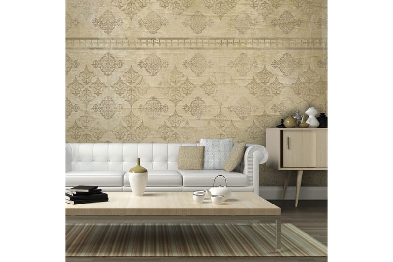 Fototapet Bleka Barock Tapet 450x270 - Artgeist sp. z o. o. - Inredning & dekor - Väggdekor - Tapeter & tapettillbehör - Fototapeter