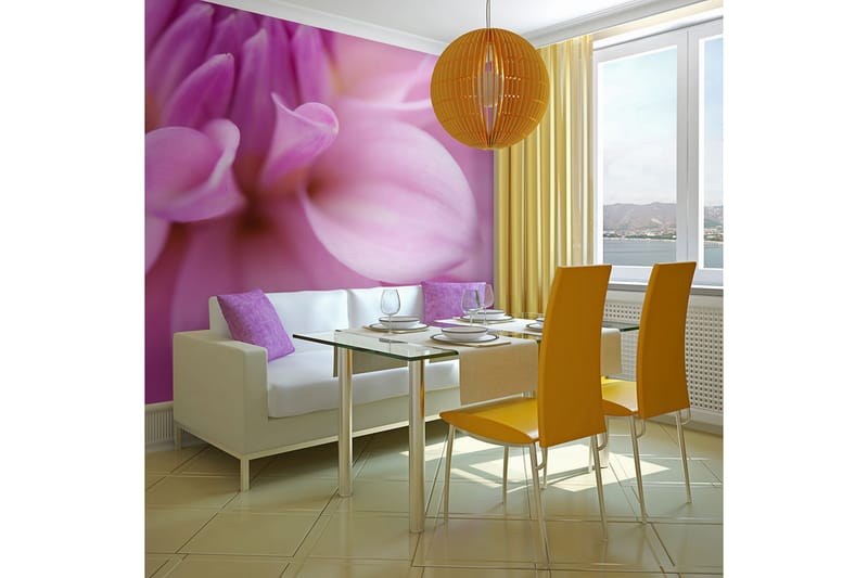 FOTOTAPET Blomblad Dahlia 200x154, Artgeist sp. z o. o.