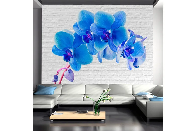 Fototapet Blue Excitation 200x140, Artgeist sp. z o. o.