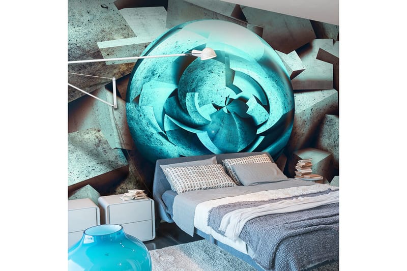 Fototapet Blue Glow 350x245, Artgeist sp. z o. o.