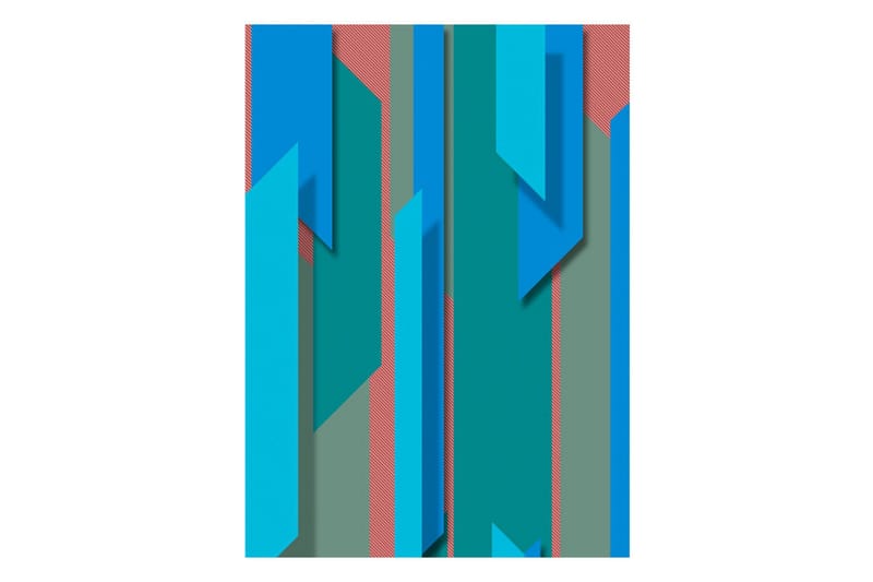 Fototapet Blue Lagoon 50x1000 - Artgeist sp. z o. o. - Inredning & dekor - Väggdekor - Tapeter & tapettillbehör - Fototapeter