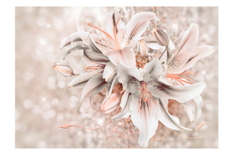 Fototapet Bouquet Of Elegance 350x245 - Artgeist sp. z o. o. - Inredning & dekor - Väggdekor - Tapeter & tapettillbehör - Fototapeter