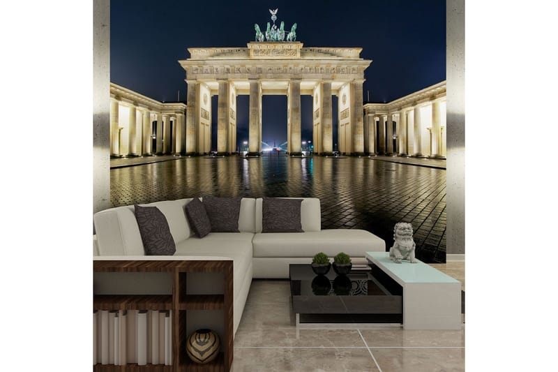 Fototapet Brandenburger Tor På Natten 450x270, Artgeist sp. z o. o.