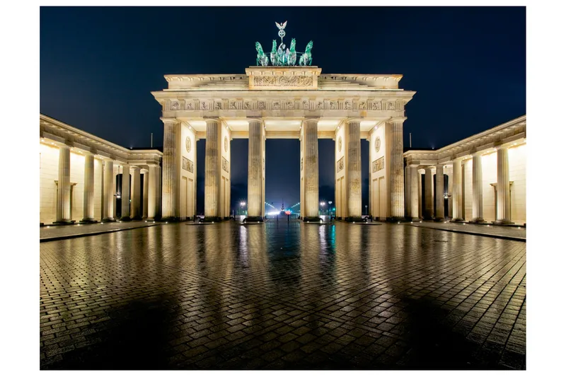 Fototapet Brandenburger Tor På Natten 250x193, Artgeist sp. z o. o.