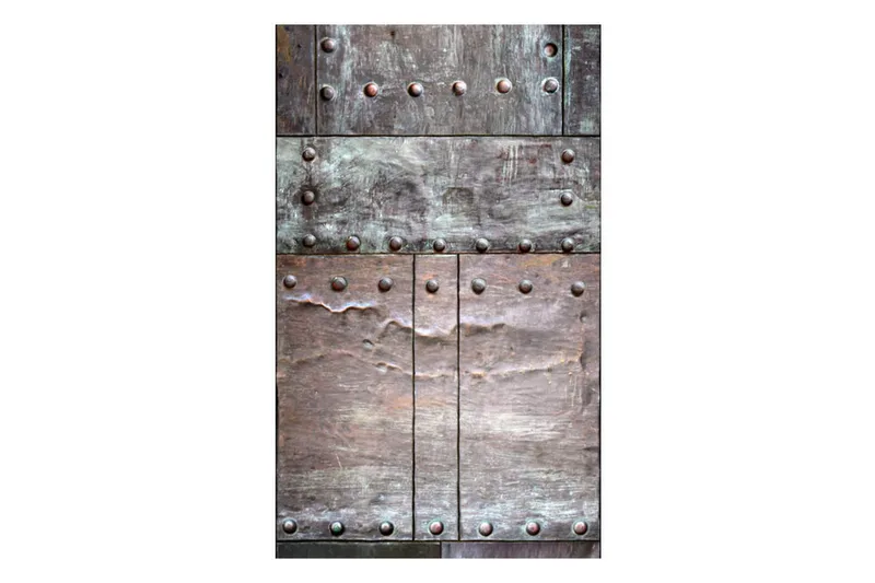 Fototapet Brass Wall 50x1000 - Artgeist sp. z o. o. - Inredning & dekor - Väggdekor - Tapeter & tapettillbehör - Fototapeter