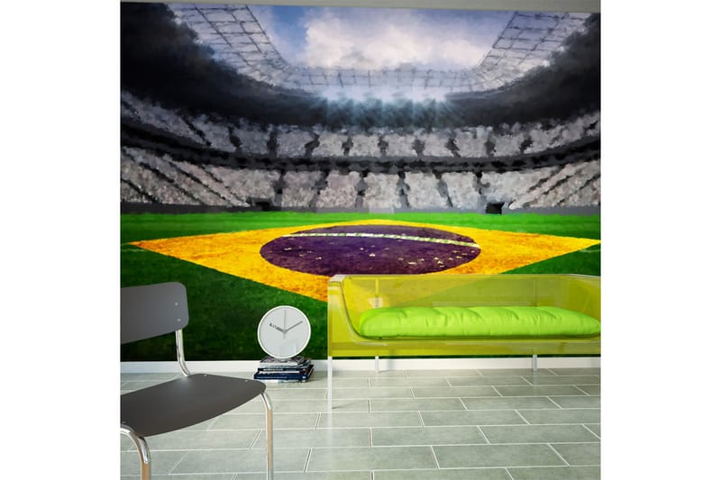FOTOTAPET Brazilian Stadium 100x70 - Artgeist sp. z o. o. - Inredning & dekor - Väggdekor - Tapeter & tapettillbehör - Fototapeter
