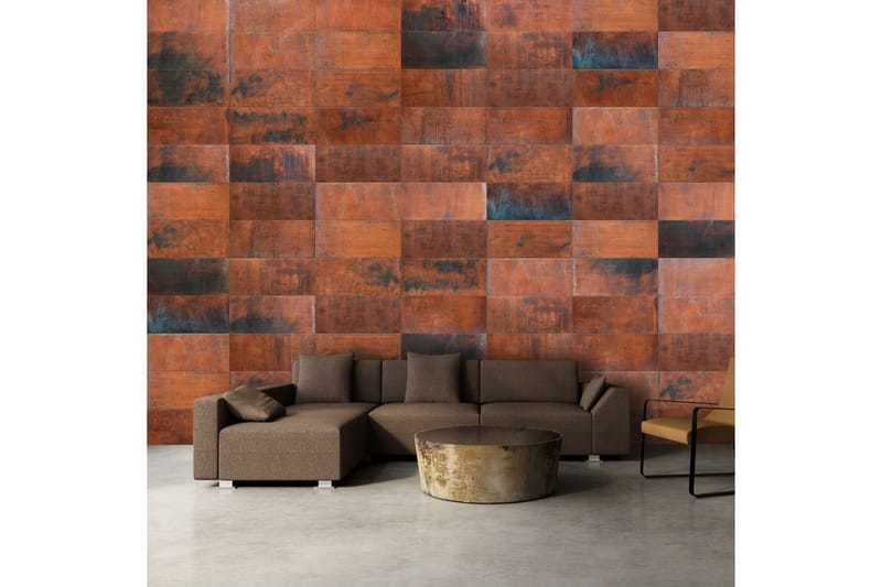 FOTOTAPET Brick Puzzles 100x70 - Artgeist sp. z o. o. - Inredning & dekor - Väggdekor - Tapeter & tapettillbehör - Fototapeter