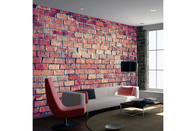 FOTOTAPET Brick Puzzle 250x175 - Artgeist sp. z o. o. - Inredning & dekor - Väggdekor - Tapeter & tapettillbehör - Fototapeter