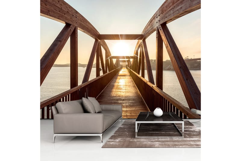 FOTOTAPET Bridge Of The Sun 200x140 - Artgeist sp. z o. o. - Inredning & dekor - Väggdekor - Tapeter & tapettillbehör - Fototapeter