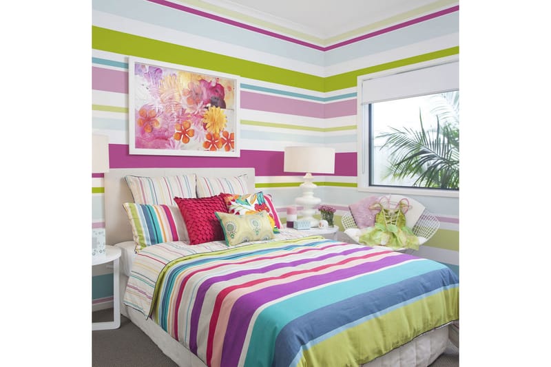 FOTOTAPET Bright Stripes 400x309, Artgeist sp. z o. o.