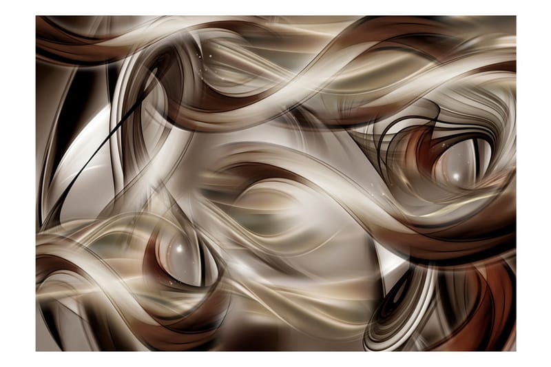 FOTOTAPET Brown Revelry 100x70 - Artgeist sp. z o. o. - Inredning & dekor - Väggdekor - Tapeter & tapettillbehör - Fototapeter