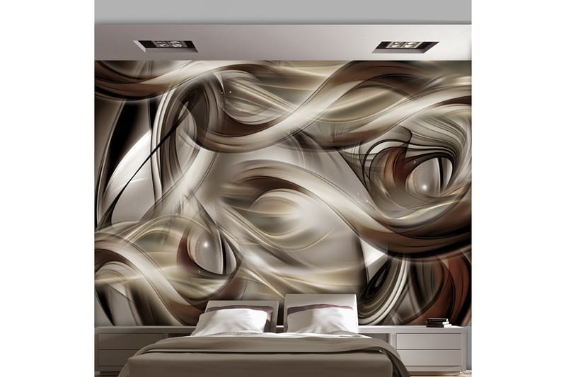 FOTOTAPET Brown Revelry 350x245 - Artgeist sp. z o. o. - Inredning & dekor - Väggdekor - Tapeter & tapettillbehör - Fototapeter