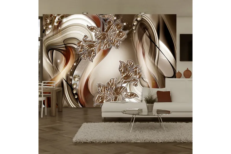 Fototapet Brown Symphony 350x245, Artgeist sp. z o. o.