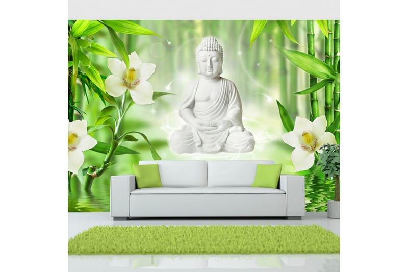 FOTOTAPET Buddha And Nature 250x175 - Artgeist sp. z o. o. - Inredning & dekor - Väggdekor - Tapeter & tapettillbehör - Fototapeter