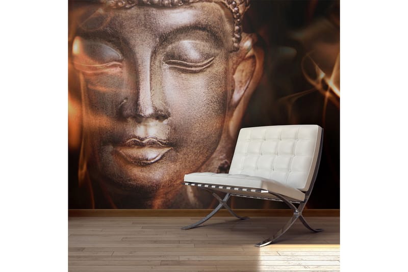 FOTOTAPET Buddha Fire Of Meditation 400x309 - Artgeist sp. z o. o. - Inredning & dekor - Väggdekor - Tapeter & tapettillbehör - Fototapeter