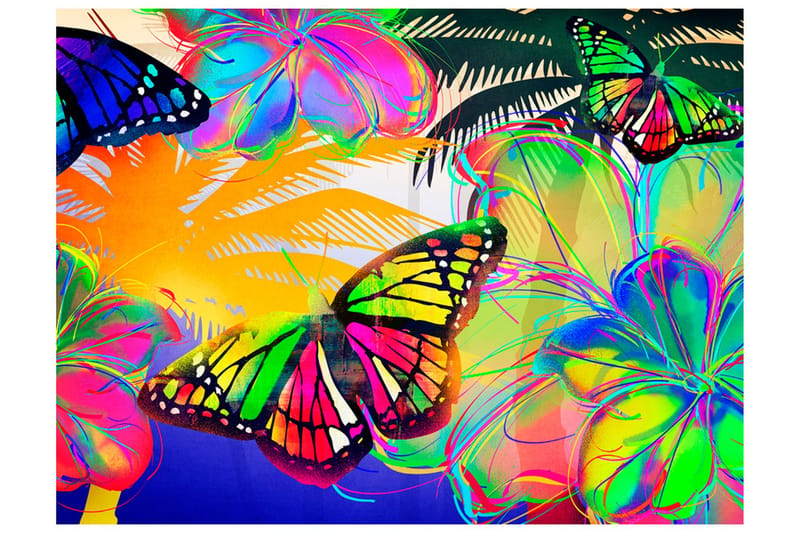 Fototapet Butterflies In The Stomach 400x309, Artgeist sp. z o. o.