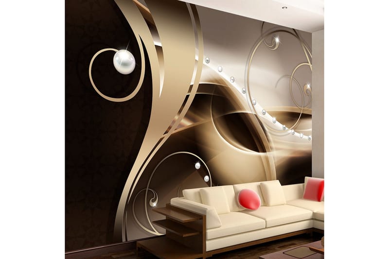 FOTOTAPET Cafe Latté 100x70, Artgeist sp. z o. o.