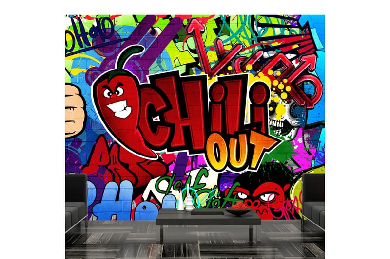 FOTOTAPET Chili Out 300x210 - Artgeist sp. z o. o. - Inredning & dekor - Väggdekor - Tapeter & tapettillbehör - Fototapeter