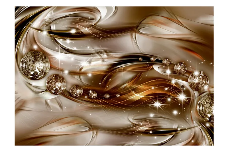Fototapet Chocolate Tide 300x210 - Artgeist sp. z o. o. - Inredning & dekor - Väggdekor - Tapeter & tapettillbehör - Fototapeter