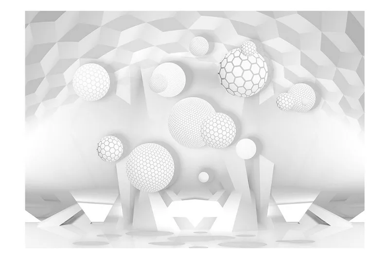 Fototapet Circles In The Space 300x210 - Artgeist sp. z o. o. - Inredning & dekor - Väggdekor - Tapeter & tapettillbehör - Fototapeter