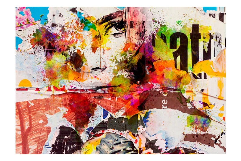 Fototapet City Collage 200x140 - Artgeist sp. z o. o. - Inredning & dekor - Väggdekor - Tapeter & tapettillbehör - Fototapeter