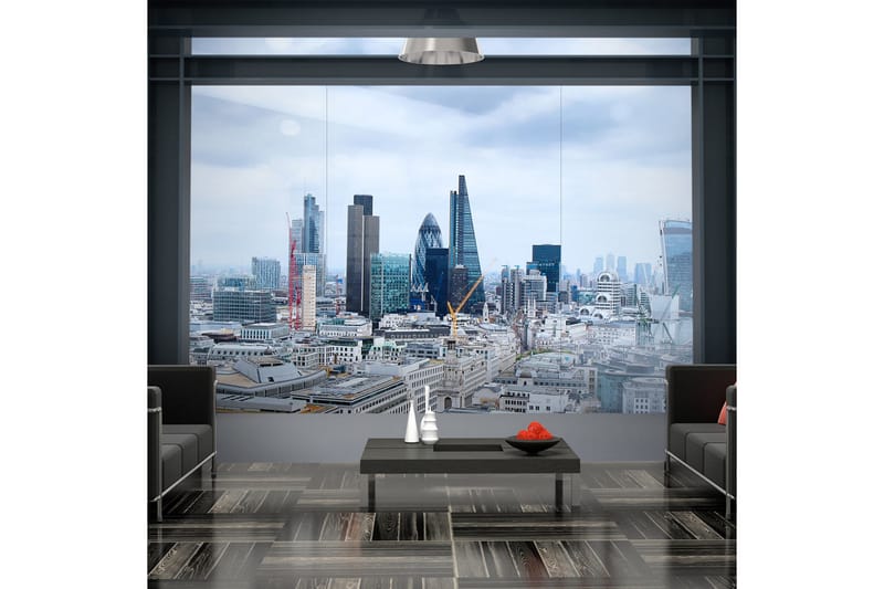 FOTOTAPET City View London 100x70 - Artgeist sp. z o. o. - Inredning & dekor - Väggdekor - Tapeter & tapettillbehör - Fototapeter