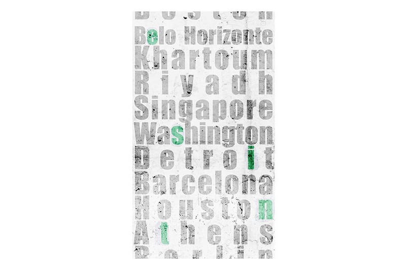 Fototapet Ciudades Del Mundo 50x1000 - Artgeist sp. z o. o. - Inredning & dekor - Väggdekor - Tapeter & tapettillbehör - Fototapeter