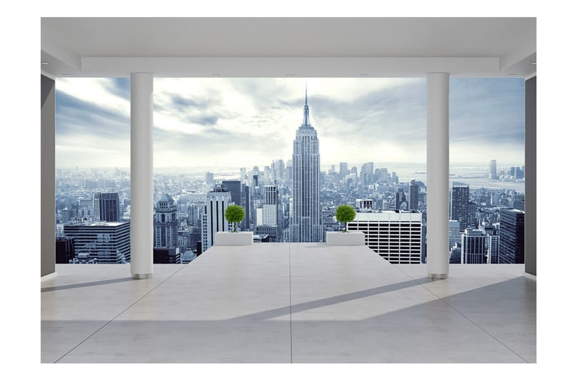 FOTOTAPET Cold City 400x280 - Artgeist sp. z o. o. - Inredning & dekor - Väggdekor - Tapeter & tapettillbehör - Fototapeter