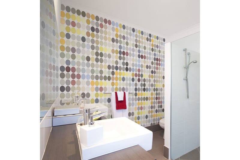 Fototapet Colored Polka Dots 400x309 - Artgeist sp. z o. o. - Inredning & dekor - Väggdekor - Tapeter & tapettillbehör - Fototapeter