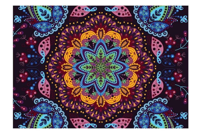 Fototapet Colorful Kaleidoscope 100x70, Artgeist sp. z o. o.