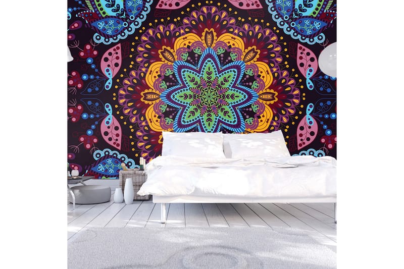 FOTOTAPET Colorful Kaleidoscope 400x280 - Artgeist sp. z o. o. - Inredning & dekor - Väggdekor - Tapeter & tapettillbehör - Fototapeter