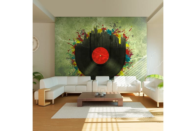 FOTOTAPET Colorful Melodies Of The City 300x231 - Artgeist sp. z o. o. - Inredning & dekor - Väggdekor - Tapeter & tapettillbehör - Fototapeter