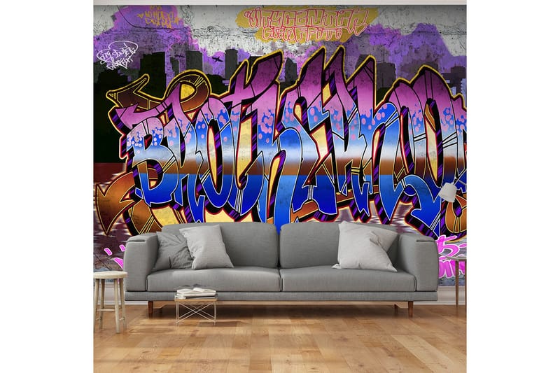 Fototapet Colorful Mural 400x280 - Artgeist sp. z o. o. - Inredning & dekor - Väggdekor - Tapeter & tapettillbehör - Fototapeter