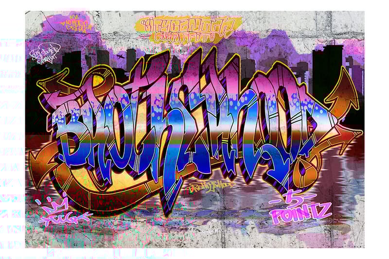 FOTOTAPET Colorful Mural 400x280, Artgeist sp. z o. o.