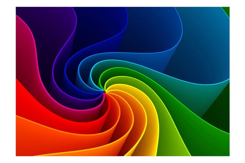 Fototapet Colorful Pinwheel 250x175 - Artgeist sp. z o. o. - Inredning & dekor - Väggdekor - Tapeter & tapettillbehör - Fototapeter