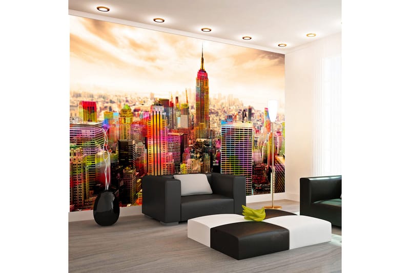 FOTOTAPET Colors Of New York City III 300x210 - Artgeist sp. z o. o. - Inredning & dekor - Väggdekor - Tapeter & tapettillbehör - Fototapeter